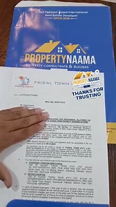 الحمدللہ! فیصل ٹاؤن فیز 2 کی اوریجنل فائل باقاعدہ طور پر موصول ہو چکی ہے۔ پراپرٹی نامہ پر اعتماد کرنے کا بہت شکریہ—ہم دنیا بھر میں موجود اپنے معزز کلائنٹس کو تیز، محفوظ اور قابلِ اعتماد سروس فراہم کرنے کے لیے ہمیشہ پُرعزم ہیں۔ آپ کا اعتماد ہماری سب سے بڑی کامیابی ہے، اور آپ کی مکمل تسلی ہماری اولین ترجیح! اگر آپ بھی فیصل ٹاؤن فیز 2 یا کسی اور ہاؤسنگ پروجیکٹ میں سر/مایہ کاری کرنا چاہتے ہیں تو ہم سے رابطہ کریں۔ Contact Us : 92377778346 | 923310105531 #propertynaamagroup #faisaltownphase2 #umarmall