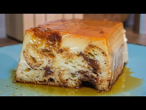Amazing and very easy dessert with croissants and 3 more ingredients!