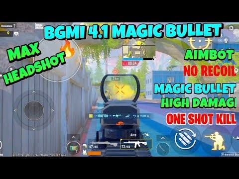 BGMI 4.3🔥MAGIC BULLET TRACKING AUTO HEADSHOT CONFIG FILE | HIGH DAMAGE AIMBOT CONFIG BGMI,GL,KR 4.3