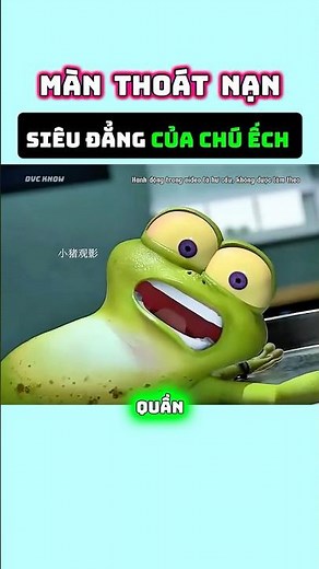 The frog's amazing escape