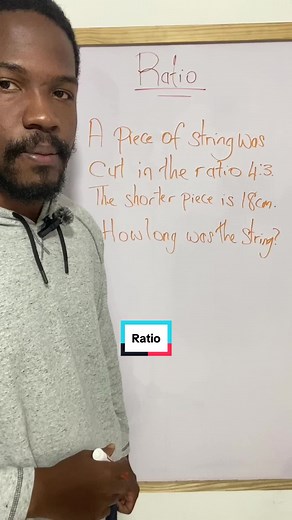 Understanding Ratios: Solve This 4 to 3 Problem