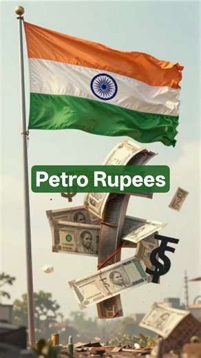 Petro Rupee - international trade settlement in Indian Rupees. #shorts #ytshorts