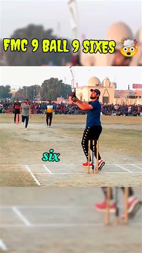 9 BALL 9 Sixes 😱 FMC 2026 Fastest Fifty 🤯#tapeballcricket #cricket #shorts #trending