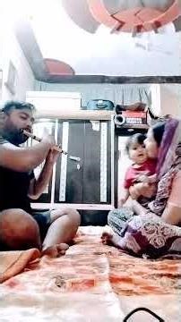 Radha Radha Ritu singing or mai Flute 🪈 k sath entertainment krte hue #bhaktisong#funny