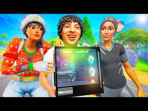 Famous YouTubers Bought Me a PC..