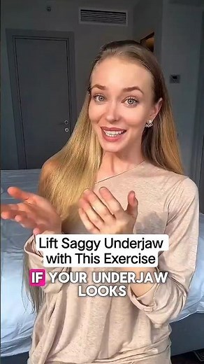 Lift Saggy Underjaw with This Exercise