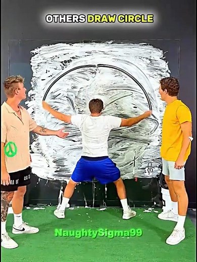 Only a GENIUS can Draw a Circle Like This 💀