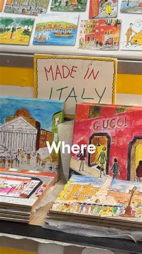 The BEST souvenirs in Rome 🇮🇹 I have you covered for your Italy trip ! 🫶🏼 follow for more Italy content #italy #italytrip #rome #romeshopping | Chiara in Italy