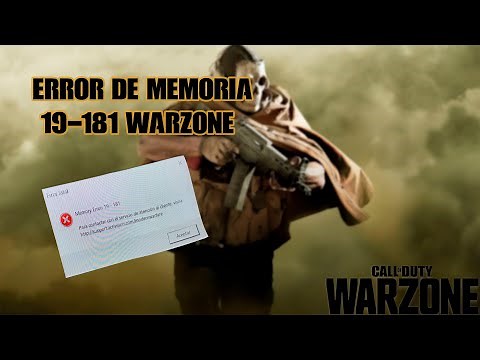 Solución al ERROR DE MEMORIA en Call of Duty Warzone