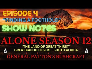 ALONE SEASON 12 EPISODE 4 SHOW NOTES / RECAP #alone