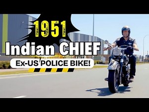1951 Indian Chief | Ex-US Police Bike