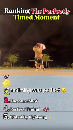 Ranking The Perfectly Time Moments #ranking #perfect #shorts