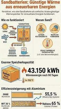 SAND-BATTERIE: Strom speichern mit Sand?! Die verrückte Lösung für die Energiewende