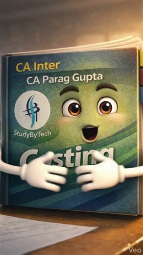 The Only CA Inter Costing Book You Need | Parag Gupta sir