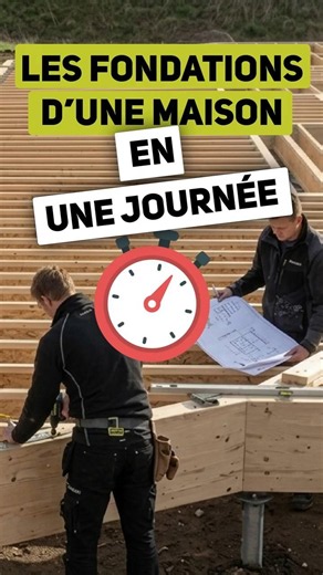 🤯 Laying a house foundation in 1 day? It's possible!