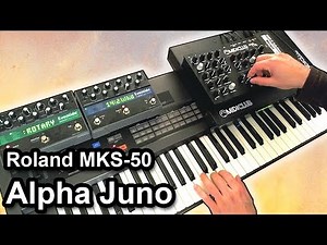 ROLAND Alpha Juno / MKS-50 - Ambient arpeggiator music soundscape 【SYNTH DEMO】