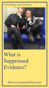 What is Suppressed Evidence? [Vertical Video] - Logical Fallacy Definition and Example