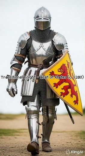 The Evolution of the Medieval Knight (1066–1485) #evolution