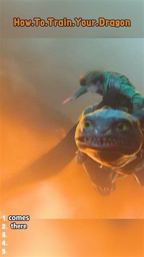 Hiccup and Toothless Take Down the Red Death