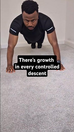 Slow Negative Push-Up | Mastering Control from the Inside Out