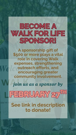 Know a business, church, or organization you’d love to see partner with Hope Rising? Share this with them today! If you or your organization would like to partner with Hope Rising, sponsorships are open through February 27th. Visit this link to sponsor: https://app.dvforms.net/api/dv/87418p Thank you for choosing to partner with Hope Rising! #SupportHopeRising #walkforlife2026 | Partners of Hope Rising