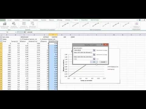 Traitement des données dans Excel