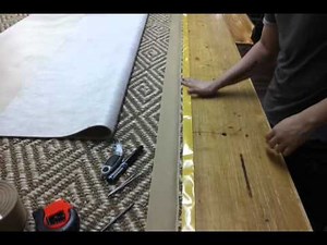 Blind Stitching a Rug | Adding a Tapestry Binding