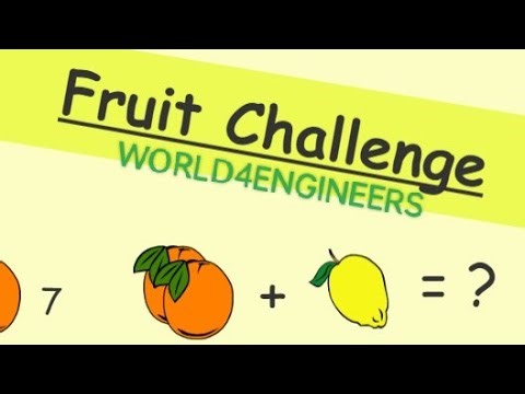 WORLD4ENGINEERS is live!IQ Test Solve The Equation if you are so genius 😜😀😜