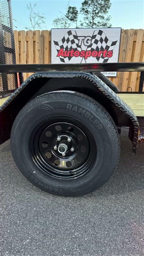 BRAND NEW 2026 model 5x10 utility trailer now only $1,850 out the door #trailersales #trailer #sale