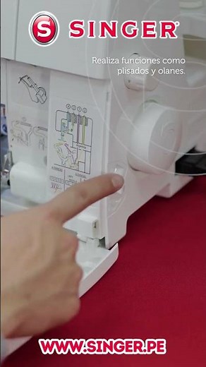 ¡CONOCE A NUESTRA REMALLADORA SINGER OVERLOCK S0105!