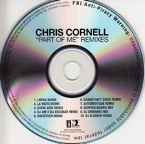 Chris Cornell - Part Of Me (Remixes)