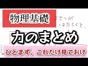 【物理基礎】力のまとめ