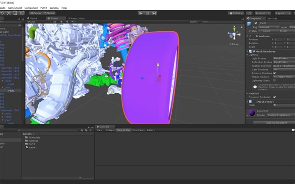 【设计师福音】Unity新功能-支持直接导入CAD文件进行VR/AR相关工作