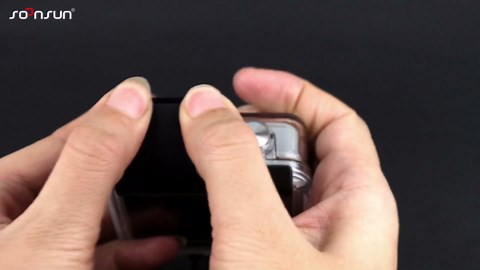 SOONSUN Waterproof Housing Case for GoPro Hero 7 Silver/Hero 7 White, 45M Underwater Protective Dive Housing Shell with Bracket Accessories for GoPro HERO7 White Silver Action Camera