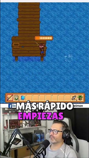 ¡Consejos de pesca en Stardew Valley! 🎣 #shorts