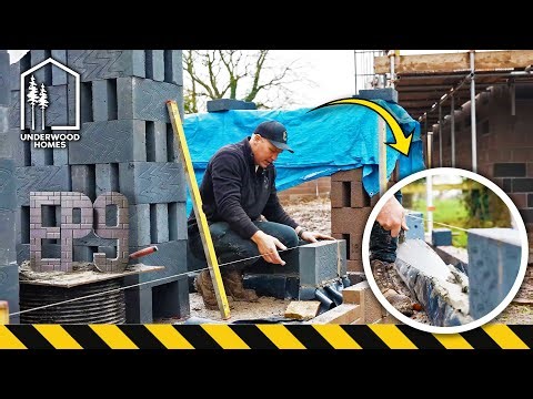 How to Lay Damp Course & Prep for Cavity Trays Like a Pro | Ep09