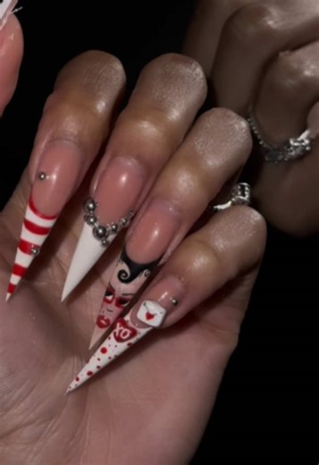 Creative French Tip Nail Designs
