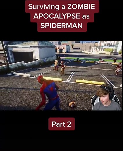 Surviving a ZOMBIE APOCALYPSE as SPIDERMAN In GTA 5! Part 2 #caylus #gaming #gta5 #gtav #gtaonline #gtaroleplay