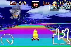 【GBA马里奥赛车彩虹赛道】Rainbow Road GBA Mario Kart Super Circuit