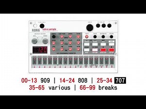 volca sample sound set: the basics