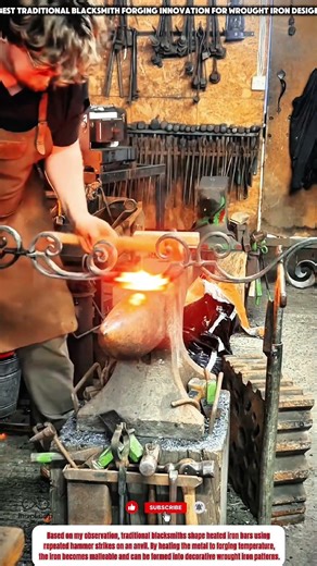 Best Traditional Blacksmith Forging Innovation for Wrought Iron Design
