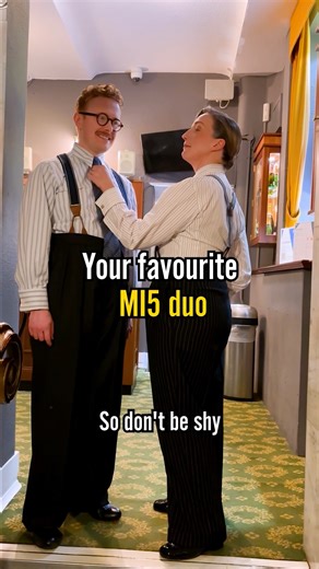 With Charlie's brain and Monty's...everything else, this mission can't fail! 🫡 | Operation Mincemeat