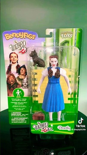 A Collectible A Day #93 The Wizard Of Oz Dorthy and Toto Bendyfigs Action Figure #wizardofoz #figure