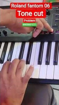 Roland fantom 06 tone cut problem