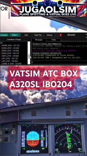 How to use VATSIM ATC - A320SL Guide