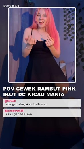 Cewek Rambut Pink Berulah Lagi Bree #kicaumania #tiktok
