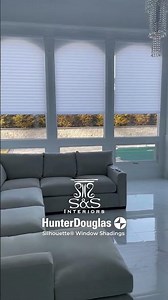 Automated Hunter Douglas Silhouette Shades installed in a Syosset, Long Island Home.