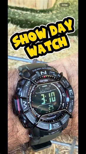 Each time I wear this watch, I love it even more. #watch #gshock #bigwatches #protrek