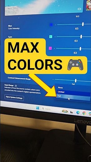 How to get MAX COLORS & BOOST Intel Graphics! 🚀 (Gaming Fix)
