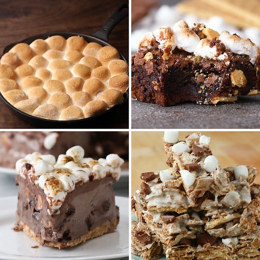 Easy S'mores Desserts Want more videos? Subscribe to Tasty: https://bit.ly/2AgbiMp | Tasty